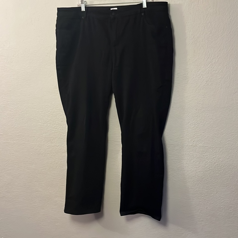 Black dress barn chinos, 18 S